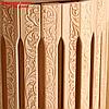 Абажур деревянный, полукруглый "Русские узоры", фото 3