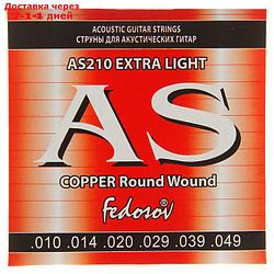 Струны COPPER Round Wound Extra Light ( .010-.049, 6-стр., медная навивка на граненом керне)