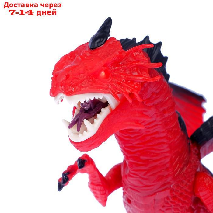 Динозавр радиоуправляемый "Дракон", эффект дыма, световые и звуковые эффекты - фото 5 - id-p193702736