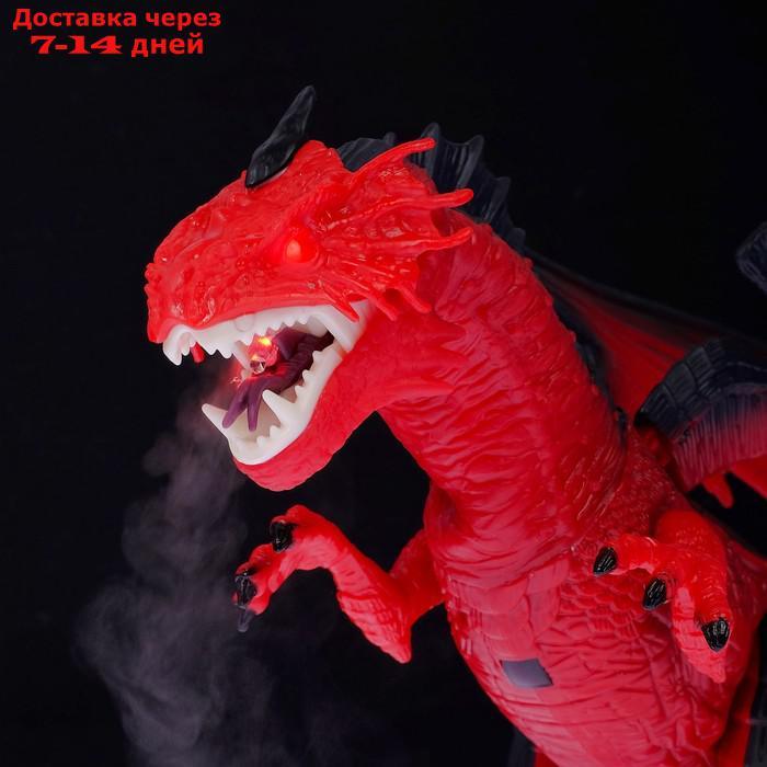 Динозавр радиоуправляемый "Дракон", эффект дыма, световые и звуковые эффекты - фото 6 - id-p193702736