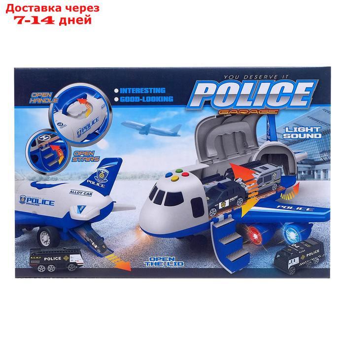 Парковка "Полицейский самолет", световые и звуковые эффекты - фото 5 - id-p193702792