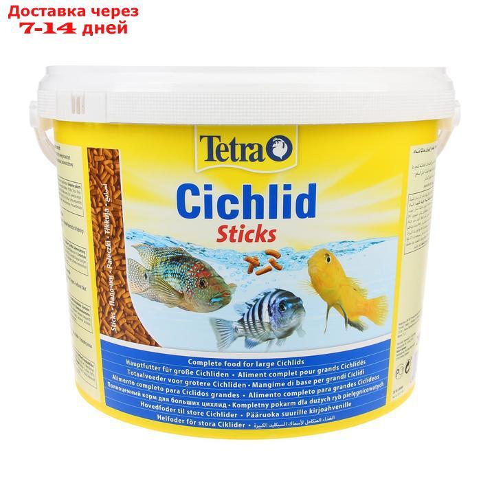 Корм TetraCichlid Sticks для рыб, гранулы, 10 л.