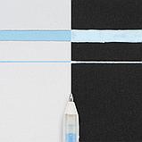 Ручка гелевая "Gelly Roll Souffle", 1.0 мм, прозрачный, стерж. голубой, фото 2