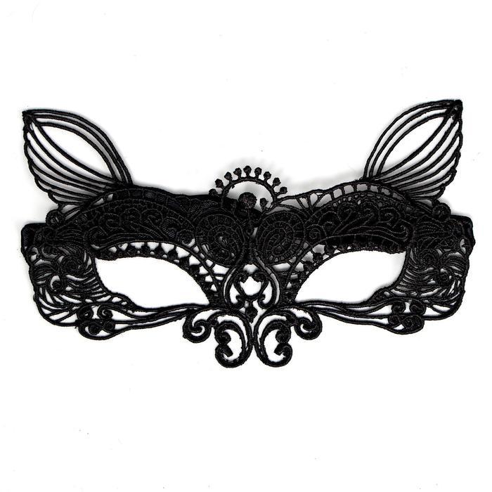 Карнавальная маска женская ажурная Lady - фото 7 - id-p193774370