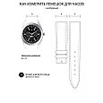 РЕМЕШОК КАУЧУКОВЫЙ ЧЕРНОГО ЦВЕТА ДЛЯ ЧАСОВ swatch 21 ММ CRW434-21, фото 2