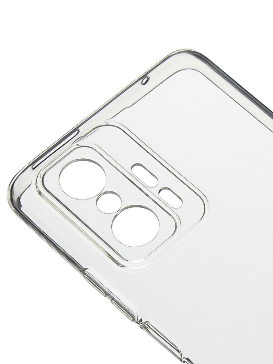Чехол-накладка для Xiaomi 11T / 11T Pro (силикон) прозрачный с защитой камеры - фото 5 - id-p172323722