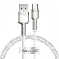 Кабель Baseus Cafule Series Metal Data Cable USB to Type-C 66W 1m CAKF000102 белый