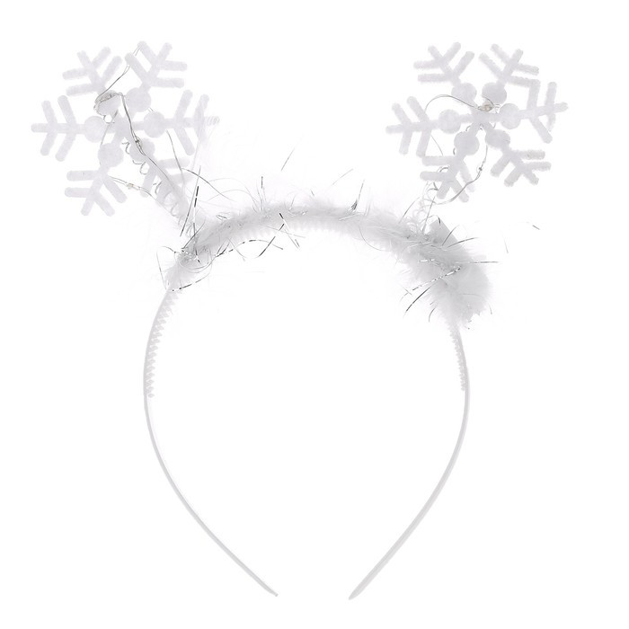 Карнавальный набор Снежинка с диодами - фото 2 - id-p193782645
