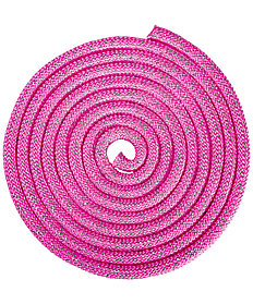Скакалка для художественной гимнастики Amely , 3м, розовый RGJ-104