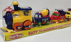 Паровозик игрушечный с машинками (EXA460)