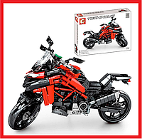 701604 Конструктор Sembo Block "Байк Radical Ducati Matador", 710 деталей