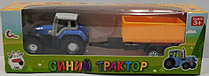 Синий трактор игрушка из мультфильма (EXA338)