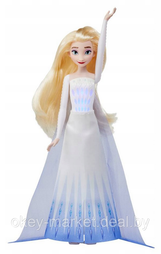 Кукла Hasbro Холодное Сердце Поющая Королева Эльза FROZEN F3527 - фото 2 - id-p193795321