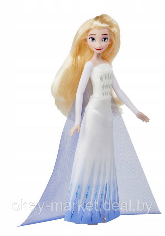 Кукла Hasbro Холодное Сердце Поющая Королева Эльза FROZEN F3527 - фото 7 - id-p193795321