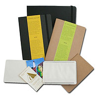 Hahnemuhle Блокнот для набросков Travel Journals,13,5х21см, 140 г/м2, 62л, пейзаж, жесткая обложка с резинкой