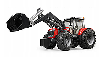 Игрушка Bruder Трактор с погрузчиком Massey Ferguson 7624 03047