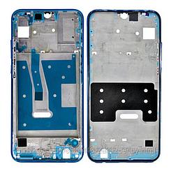 Рамка дисплея (средняя часть) для Huawei Honor 10 Lite, 10i, 20e, синяя (возможен дефект ЛКП)