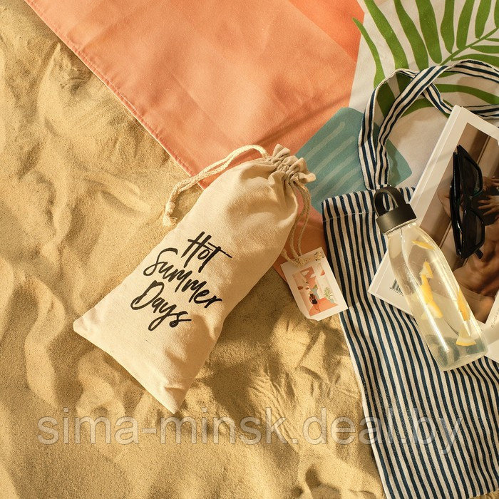 Полотенце пляжное Этель «Девушка в купальнике» 96х146 см, 100% хлопок - фото 4 - id-p193804235