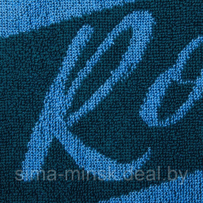 Полотенце именное махровое Этель "Роман" синий, 50х90см, 100% хлопок, 420гр/м2 - фото 3 - id-p193804382