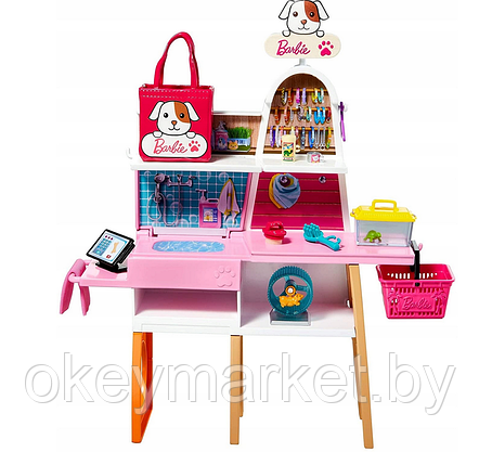 Игровой набор Barbie Зоомагазин GRG90, фото 3