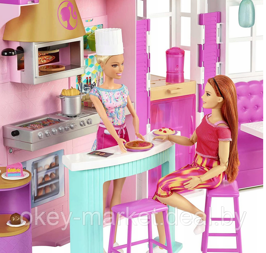 Игровой набор Barbie Гриль-ресторан с куклой HBB91 - фото 7 - id-p193806503