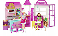 Игровой набор Barbie Гриль-ресторан с куклой HBB91