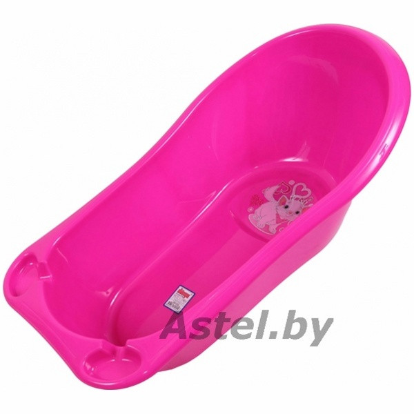 Ванночка детская Ddstyle Фаворит 100 см / Розовый-Малиновый 12001 - фото 5 - id-p192256009
