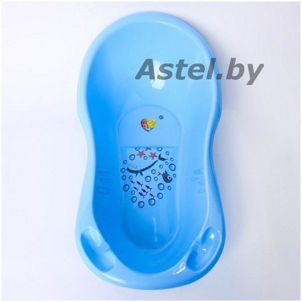 Ванночка детская Эльфпласт (95 см) арт.033 голубой - фото 4 - id-p192256078