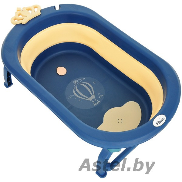 Ванночка складная детская PITUSO Yellow Синяя с желтым 87см FG139 - фото 4 - id-p192256103