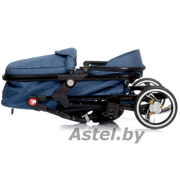 Детская коляска трансформер BabyHit Winger BLUE синяя - фото 6 - id-p193095133