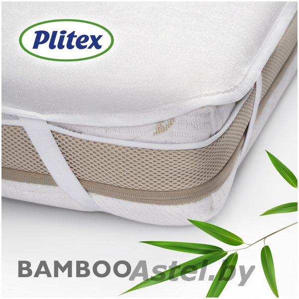 Наматрасник детский Plitex Bamboo Waterproof Comfort 120х60 арт. НН-02.1 (резинка по углам) - фото 4 - id-p192257152