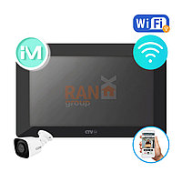 ВИДЕОДОМОФОН монитор 7" FullHD + WiFi + Cloud чёрный