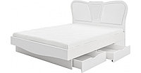 Кровать двуспальная МН-025-25 от набора мебели для спальни "София" .Производитель Мебель Неман