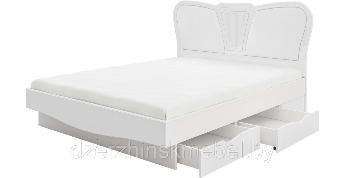 Кровать двуспальная МН-025-25 от набора мебели для спальни "София" .Производитель Мебель Неман, фото 1