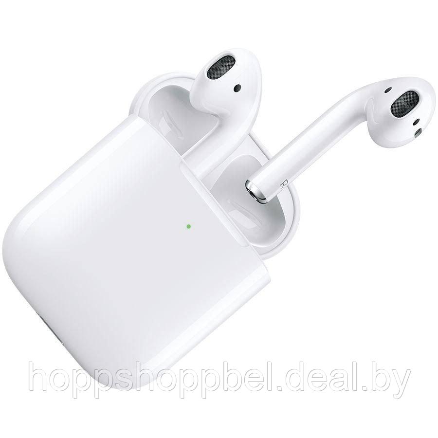 Беспроводные наушники AirPods 2 (копия) - фото 4 - id-p193808166