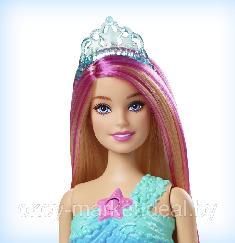 Кукла Barbie Барби Сверкающая русалочка HDJ36 - фото 5 - id-p193808185