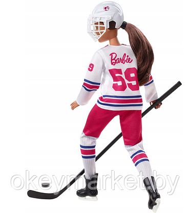 Кукла Barbie Зимние виды спорта Хоккеистка HFG74, фото 3
