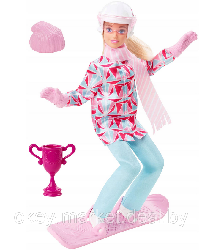 Кукла Barbie Зимние виды спорта Сноубордистка HCN32 - фото 1 - id-p193808218