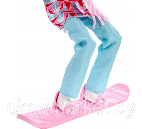 Кукла Barbie Зимние виды спорта Сноубордистка HCN32, фото 3