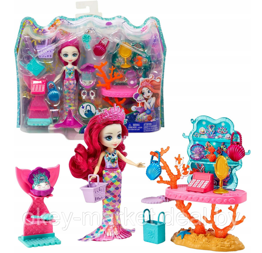 Игровой набор Mattel Enchantimals Магазин с сокровищами океана HCF71 - фото 5 - id-p193808956