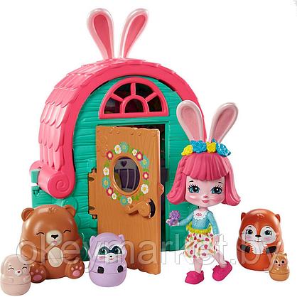 Игровой набор Mattel Enchantimals Бри Банни и 5 питомцев с домиком GTM47, фото 2
