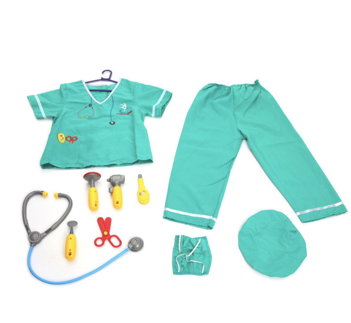 Карнавальный костюм для мальчика Доктор-хирург с аксессуарами