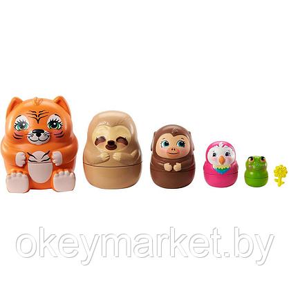 Игровой набор Mattel Enchantimals Пики Попугай и 5 питомцев с домиком GTM49, фото 2