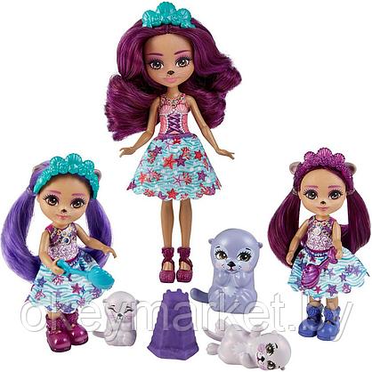 Игровой набор Mattel Enchantimals Семья Оттавии Выдры с аксессуарами HCF96, фото 3