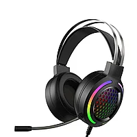 Игровые наушники Glint Thunder G12 RGB, черный