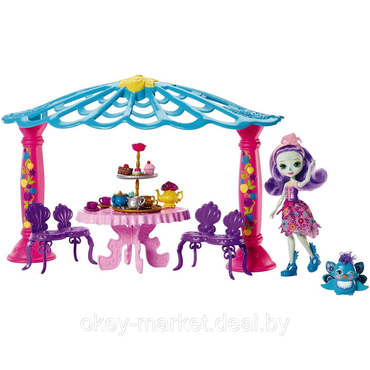 Игровой набор Mattel Enchantimals Чаепитие Пэттер Павлины и Флэпа FRH49 - фото 1 - id-p193809331