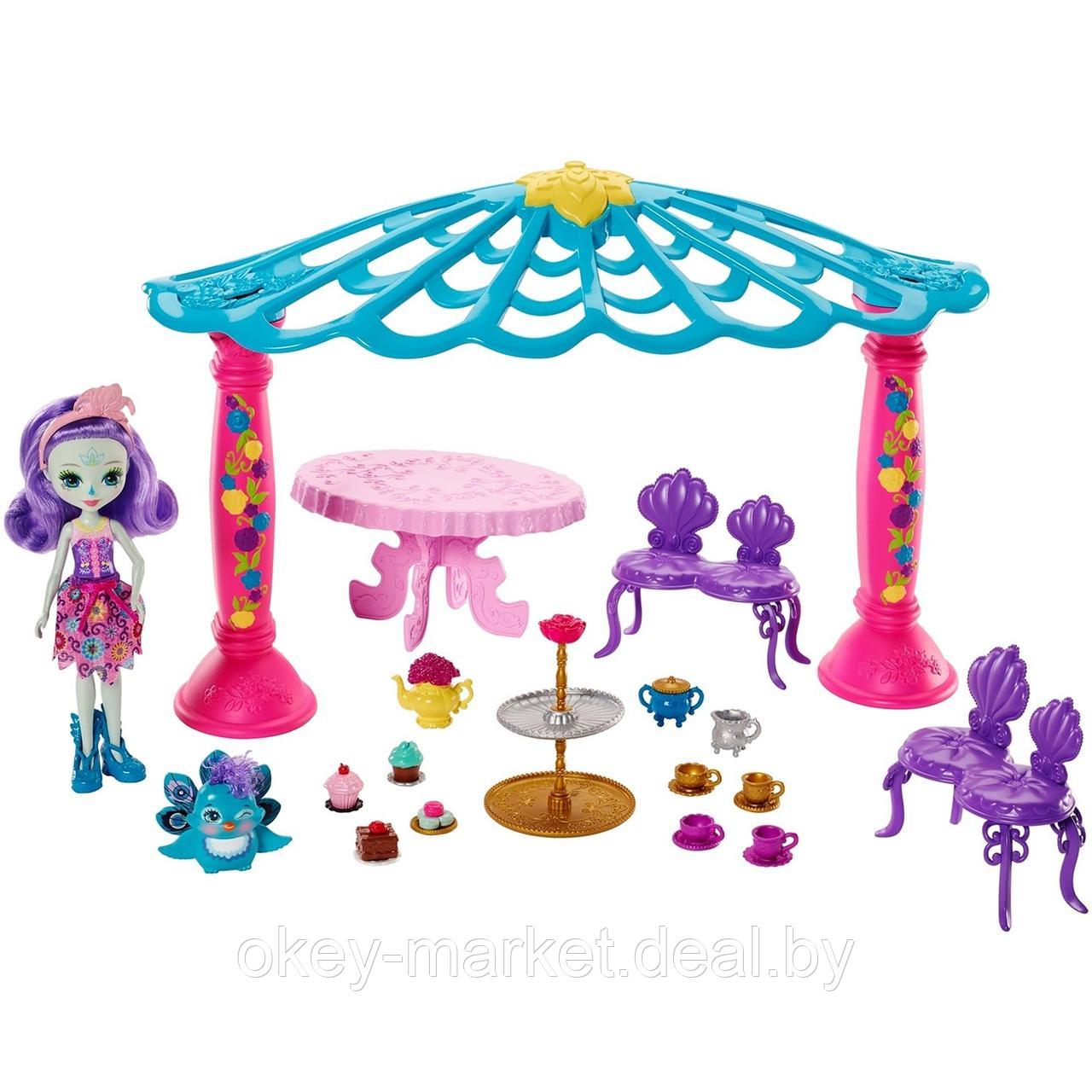 Игровой набор Mattel Enchantimals Чаепитие Пэттер Павлины и Флэпа FRH49 - фото 2 - id-p193809331