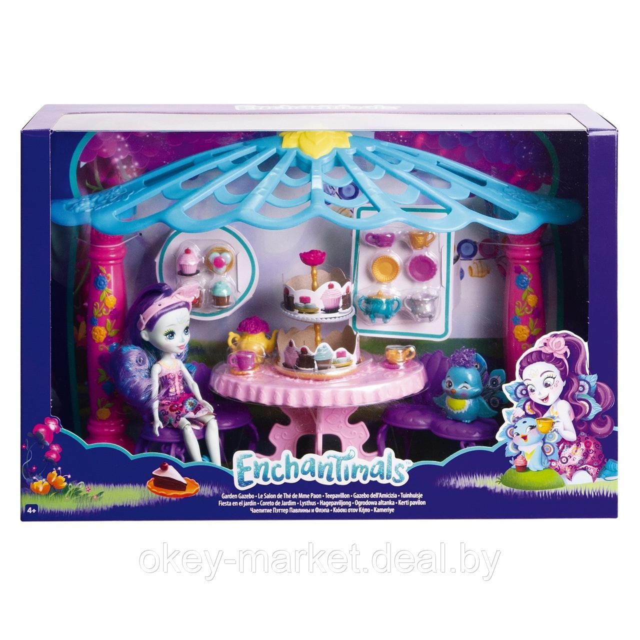 Игровой набор Mattel Enchantimals Чаепитие Пэттер Павлины и Флэпа FRH49 - фото 4 - id-p193809331