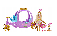 Игровой набор Enchantimals Royals Королевская карета Peola Pony и ее питомец Petite