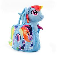 Мягкая игрушка пони в сумочке Радуга/ Rainbow Dash My Little Pony